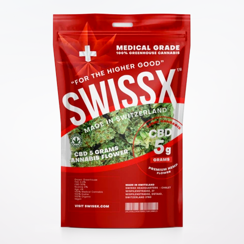 Swissx CBD Cannabis Flower - 5 grams