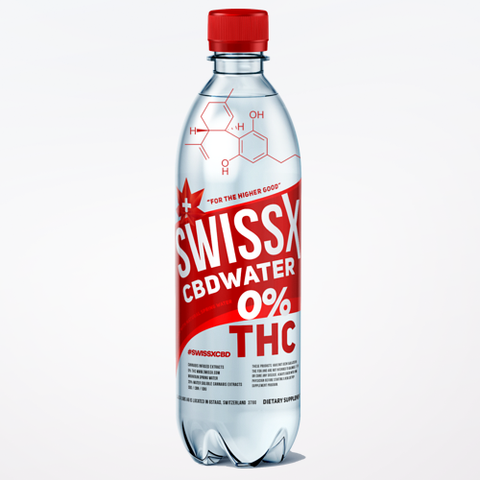 Swissx CBD-Infused Mountain Spring Water - 5000ml Bottle