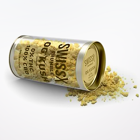 OG Kush Crumble Extract - Legal Dabs (0% THC, 90% CBD) - 1 gram